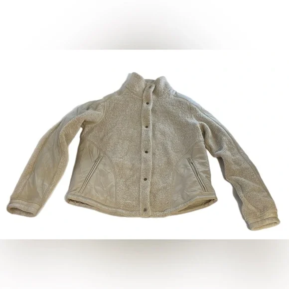 Lululemon Go Cozy Jacket  Heathered Ceramic  size 4 - Picture 9 of 14